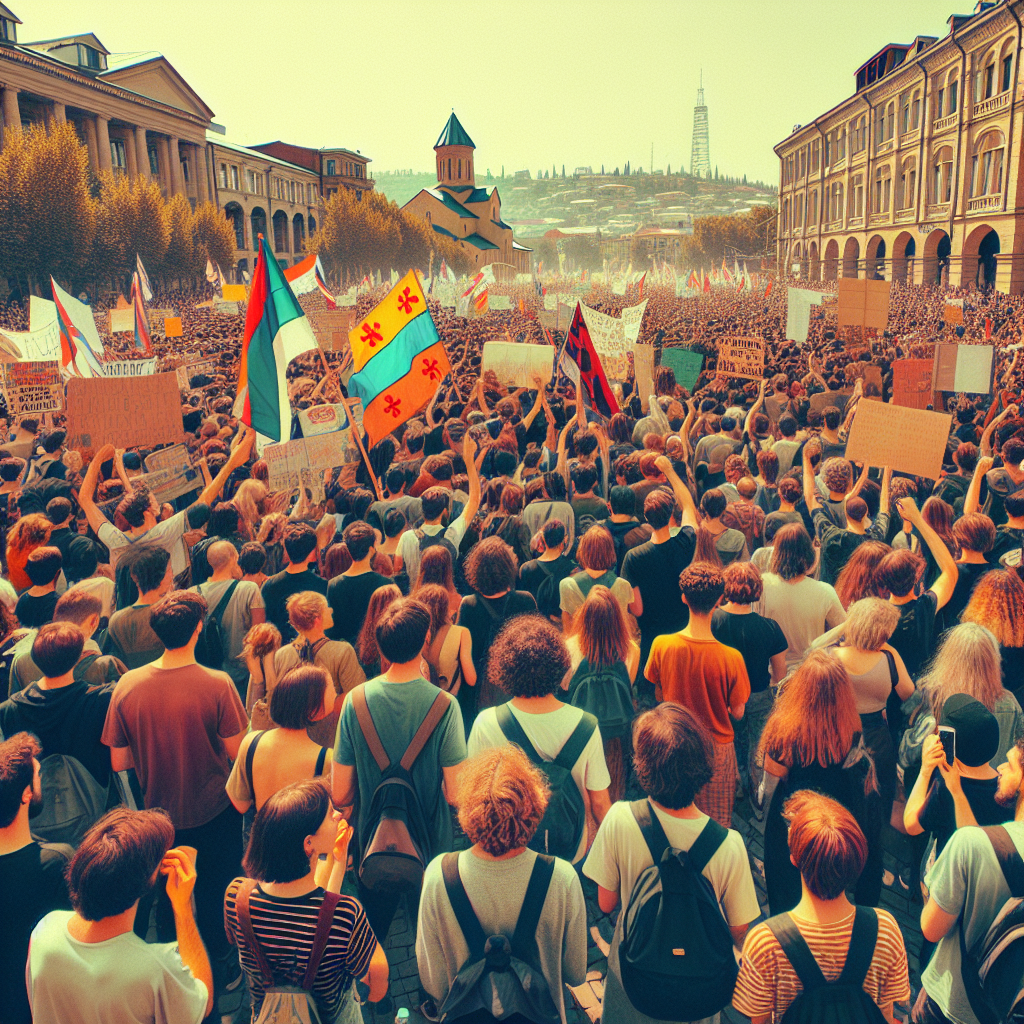 Тбилиси, протесты