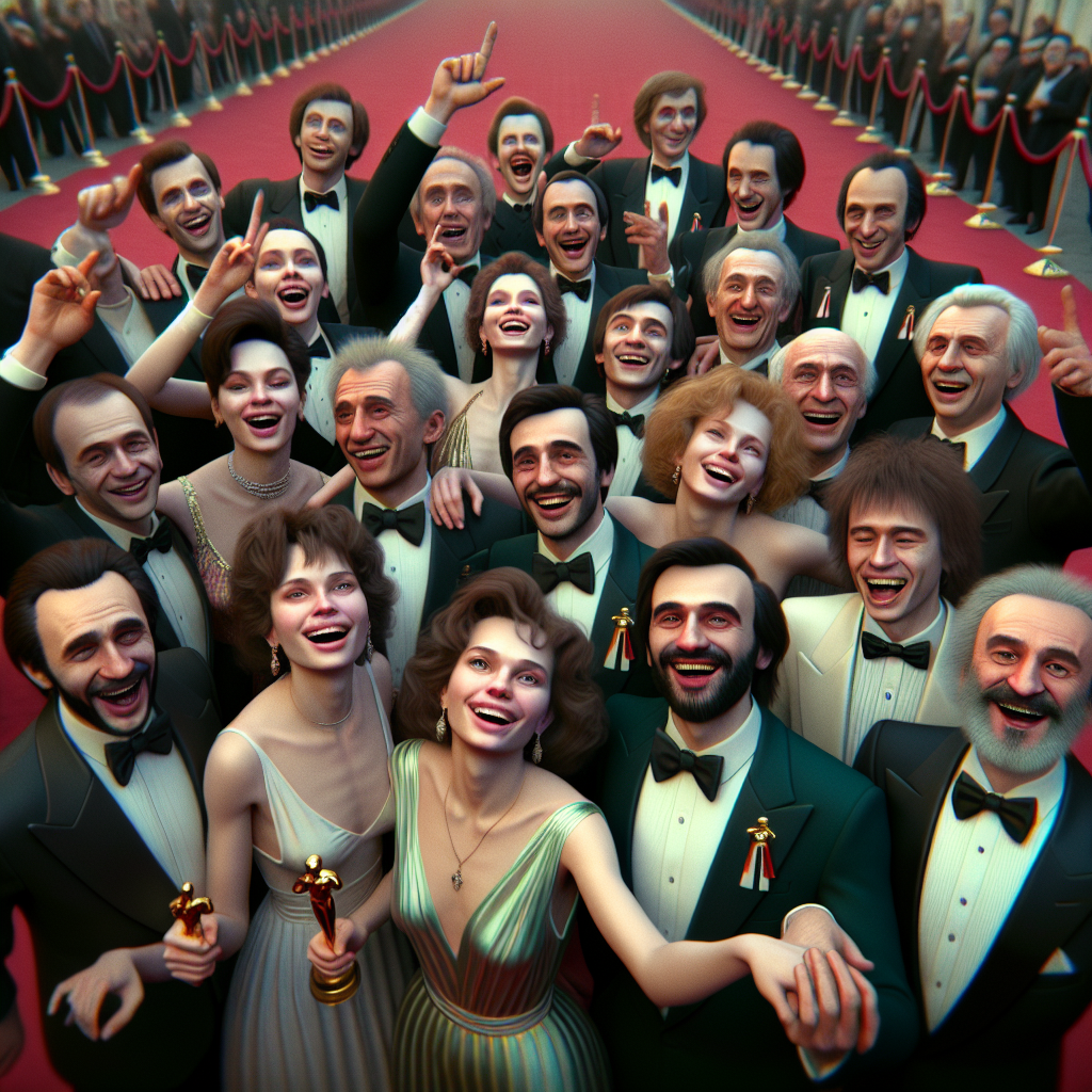 Юра и Марк на BAFTA